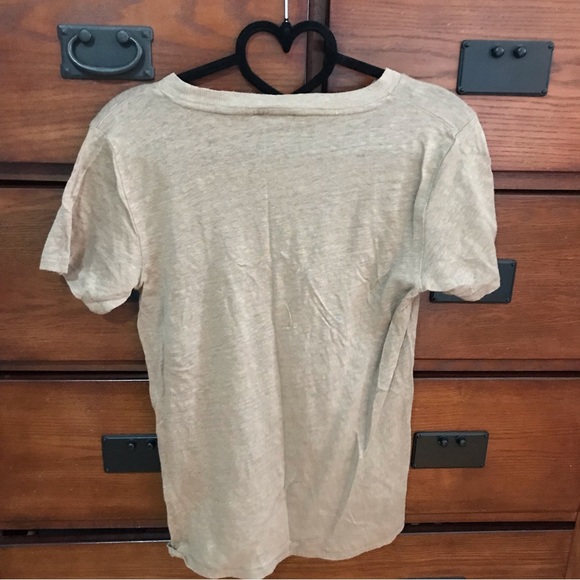 Made in the Shade Linen Tee J Crew Size XS - Picture 5 of 7